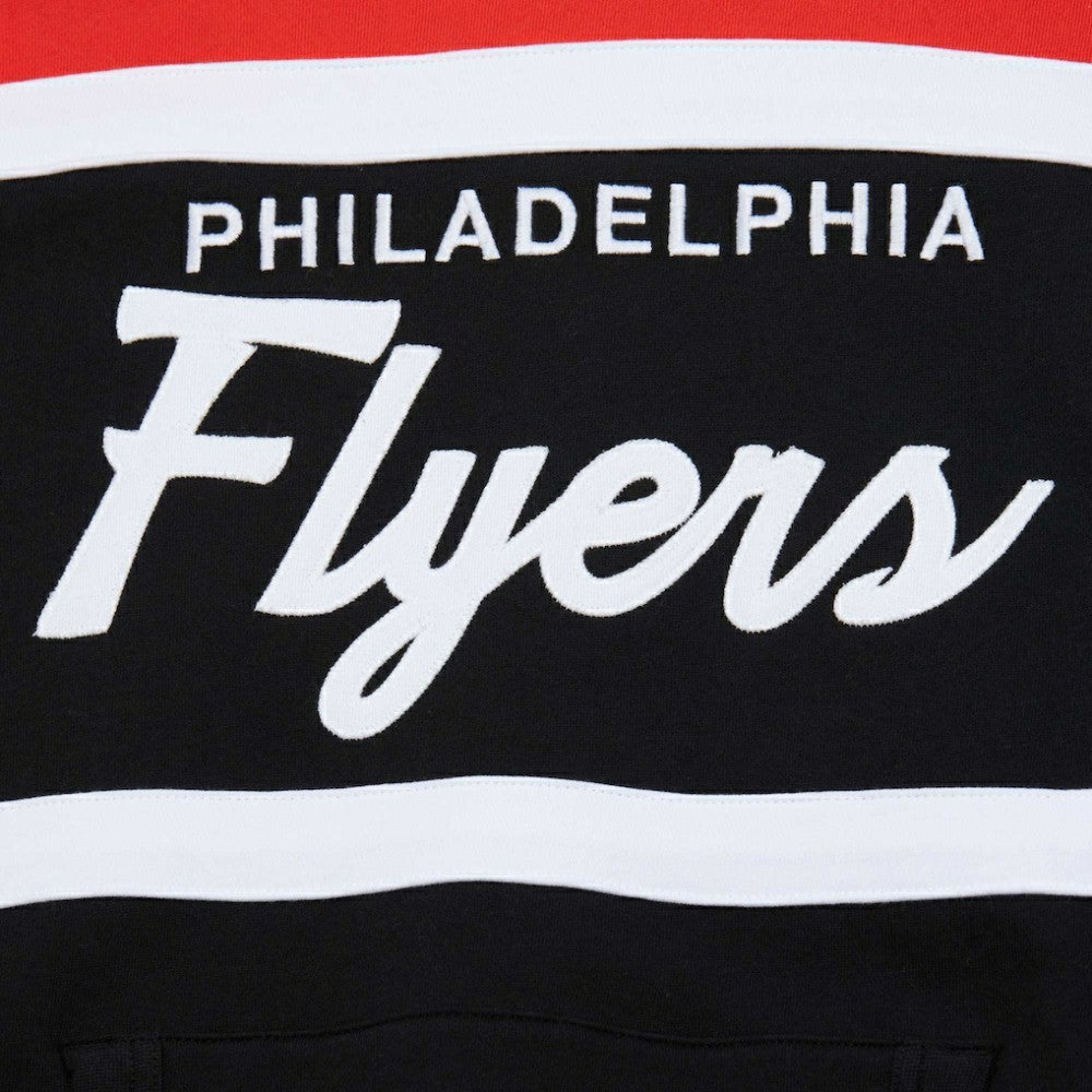NHL Philadelphia Flyers Mitchell & Ness Head Coach Pullover Hoodie