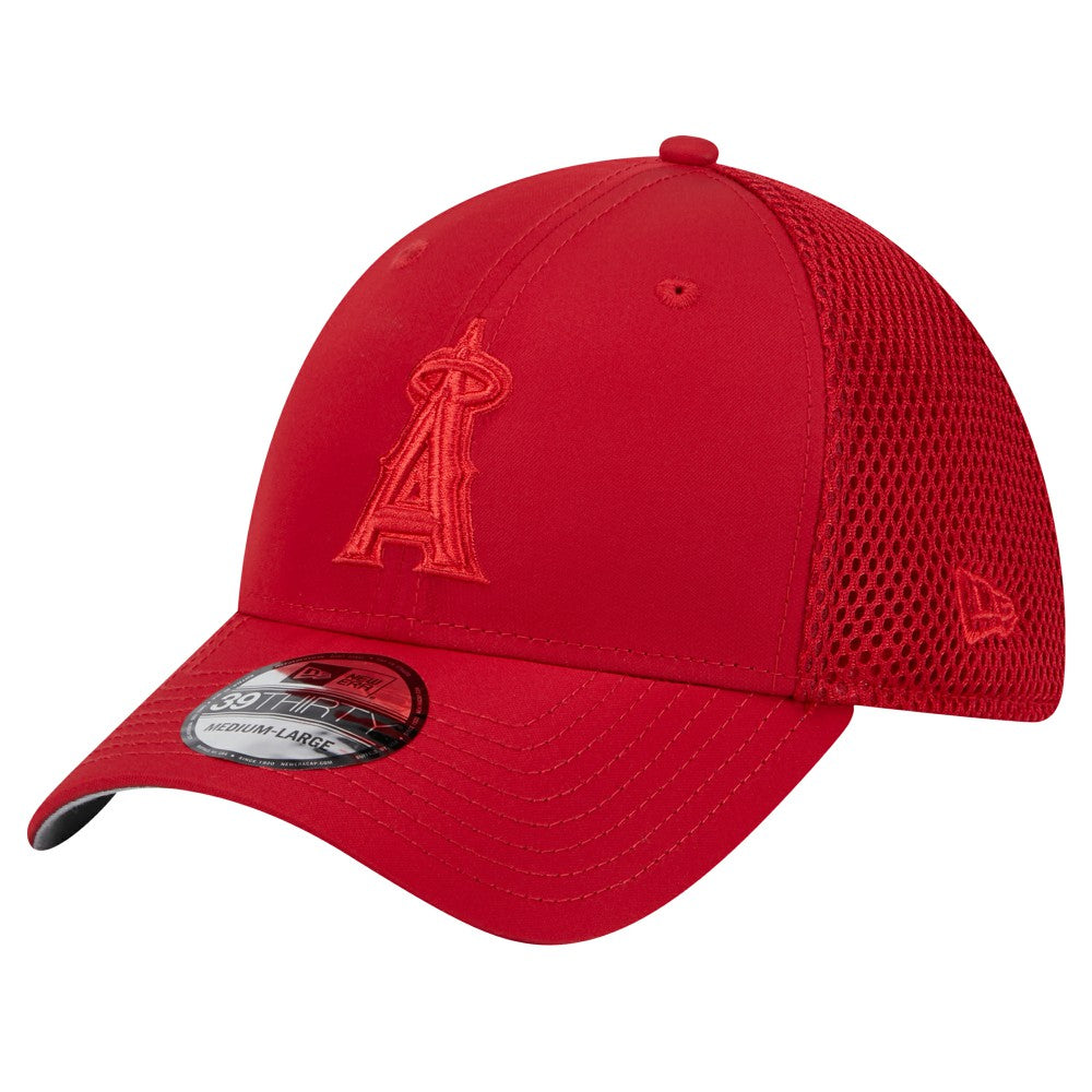 Red Los Angeles Angels New Era Team Tone 39THIRTY Flex Hat