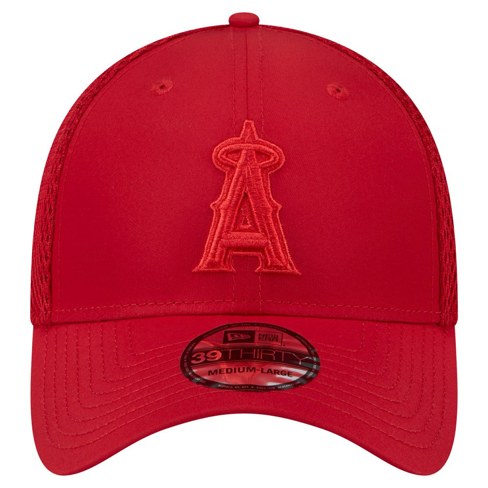 Red Los Angeles Angels New Era Team Tone 39THIRTY Flex Hat