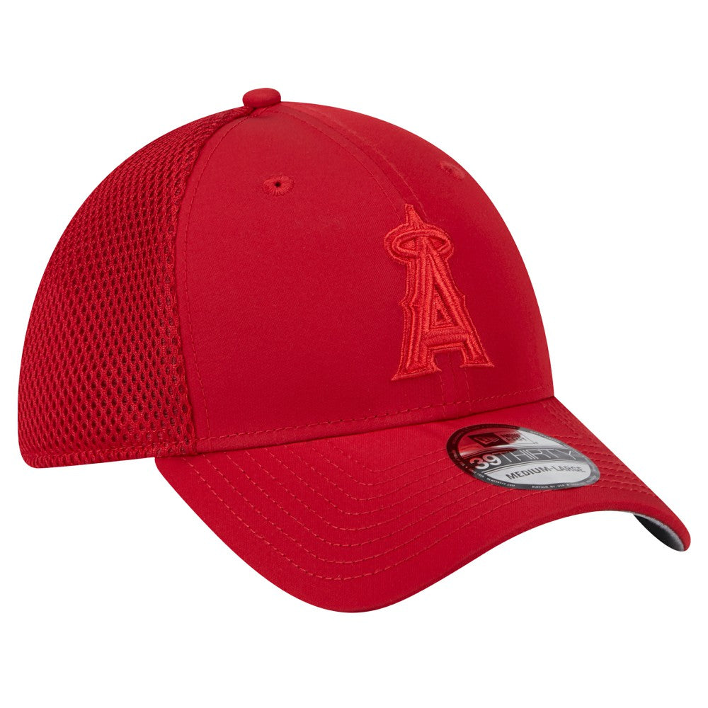 Red Los Angeles Angels New Era Team Tone 39THIRTY Flex Hat