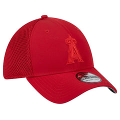 Red Los Angeles Angels New Era Team Tone 39THIRTY Flex Hat