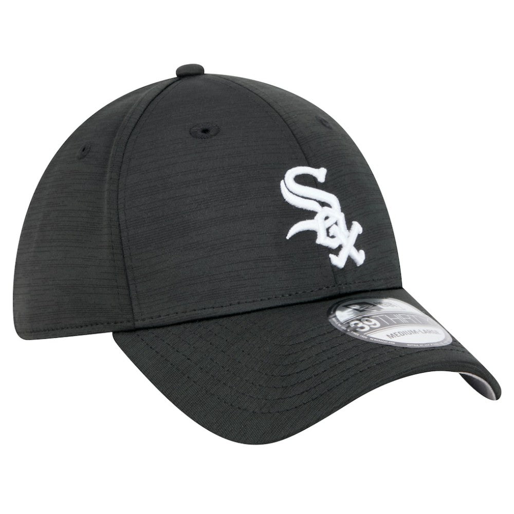 Black Chicago White Sox New Era Tech 39THIRTY Flex Hat