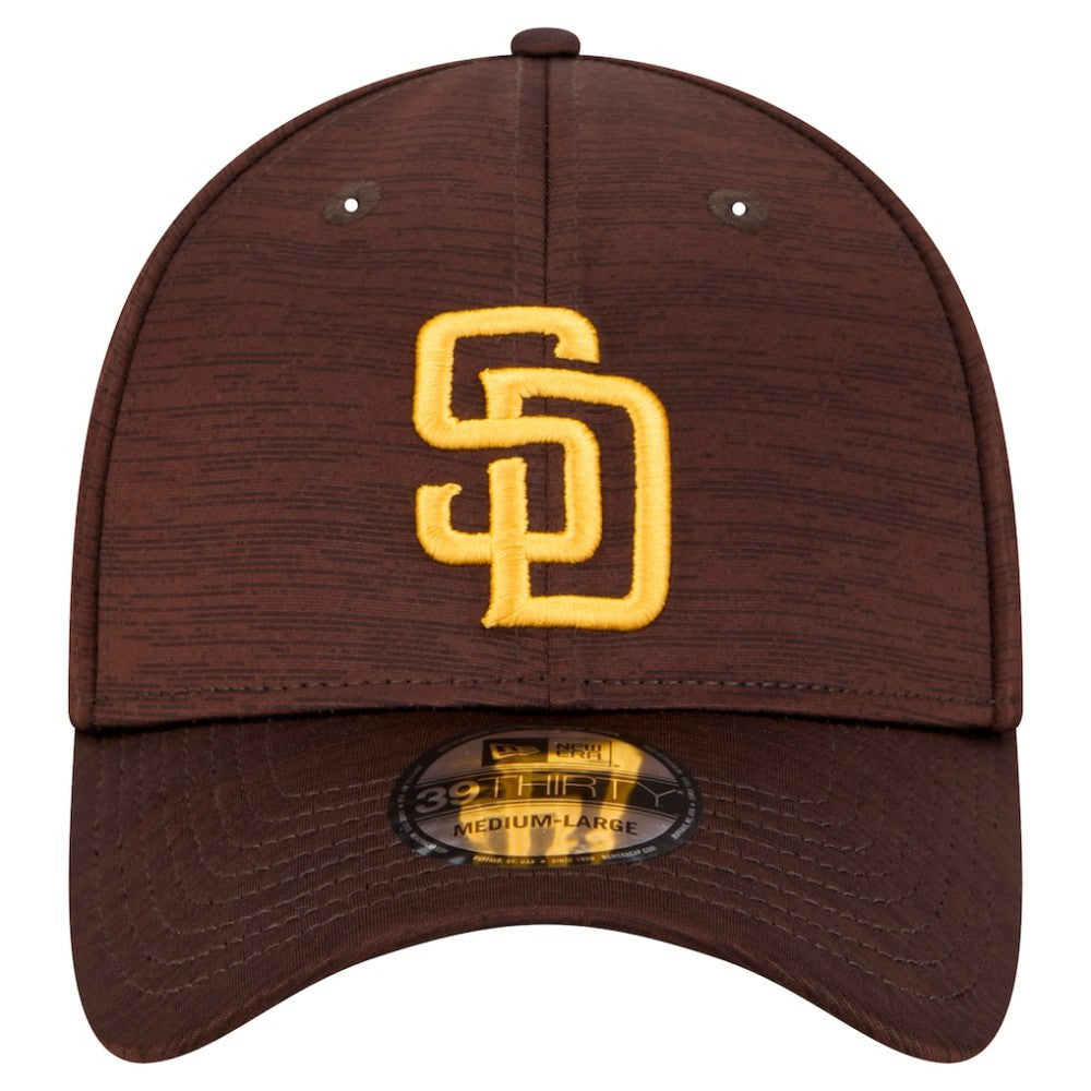 Brown San Diego Padres New Era Tech 39THIRTY Flex Hat