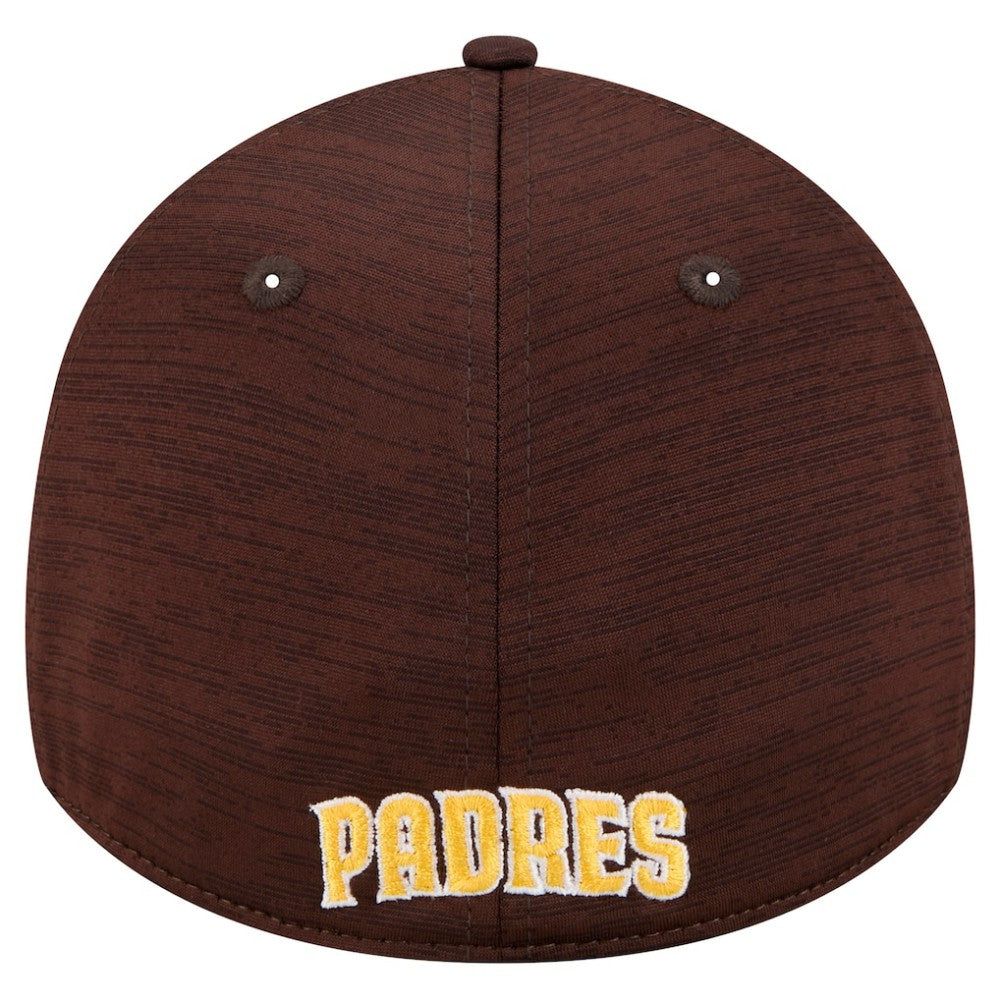 Brown San Diego Padres New Era Tech 39THIRTY Flex Hat