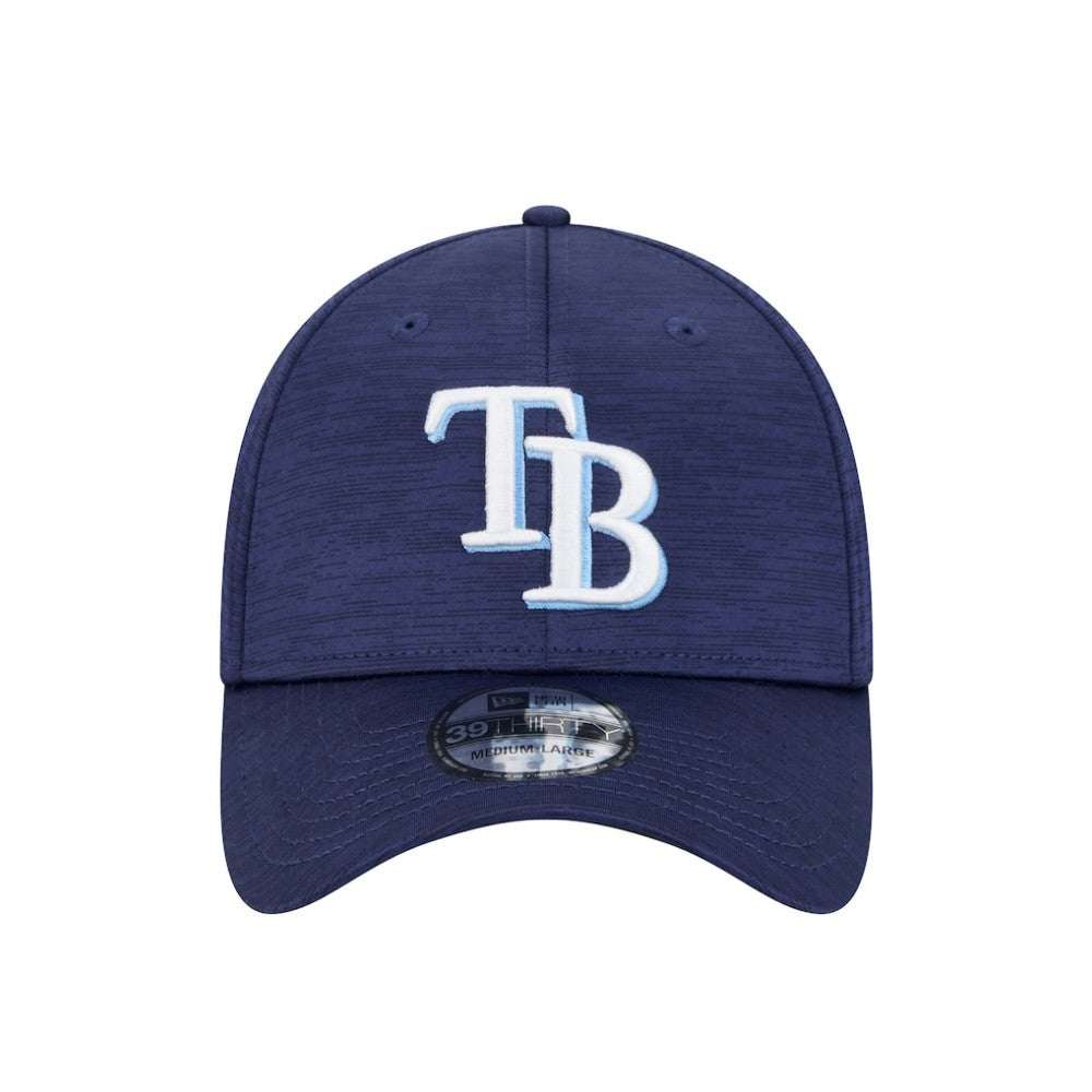 Navy Tampa Bay Rays New Era Tech 39THIRTY Flex Hat