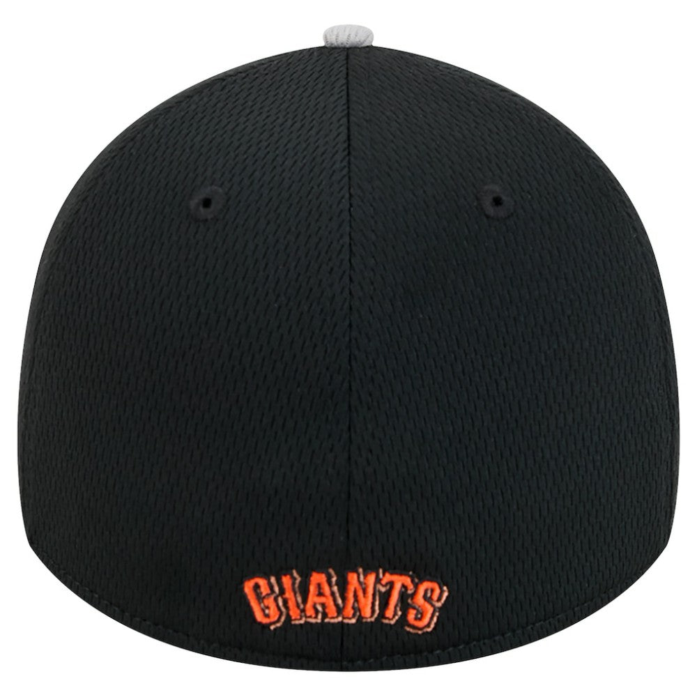 Gray/Black San Francisco Giants New Era Visor Trim 39THIRTY Flex Hat