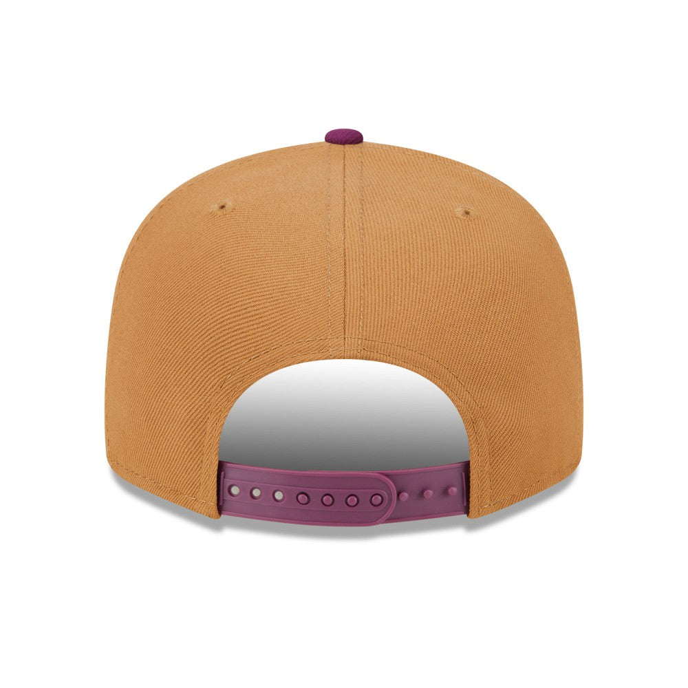 Brown/Purple Athletics New Era Color Pack Two-Tone 9FIFTY Snapback Hat