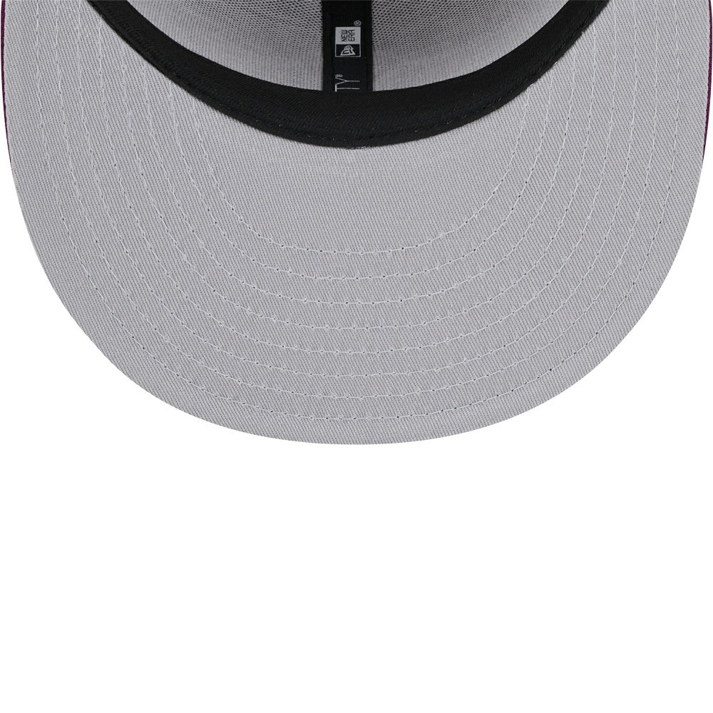 Brown/Purple Athletics New Era Color Pack Two-Tone 9FIFTY Snapback Hat