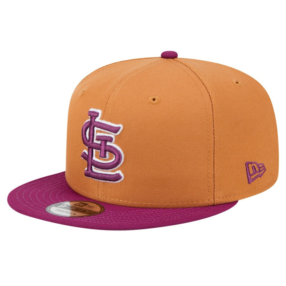 Brown/Purple St. Louis Cardinals New Era Color Pack Two-Tone 9FIFTY Snapback Hat