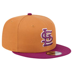 Brown/Purple St. Louis Cardinals New Era Color Pack Two-Tone 9FIFTY Snapback Hat