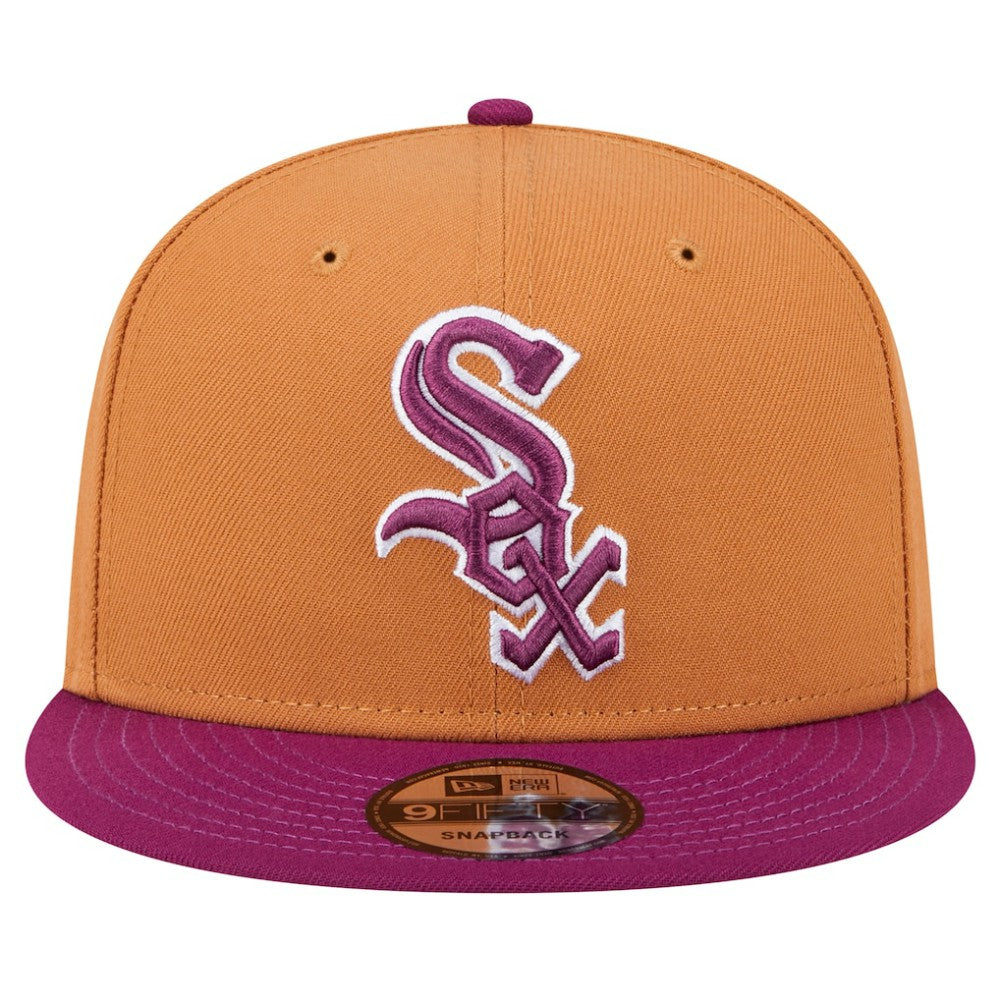 Brown/Purple Chicago White Sox New Era Color Pack Two-Tone 9FIFTY Snapback Hat