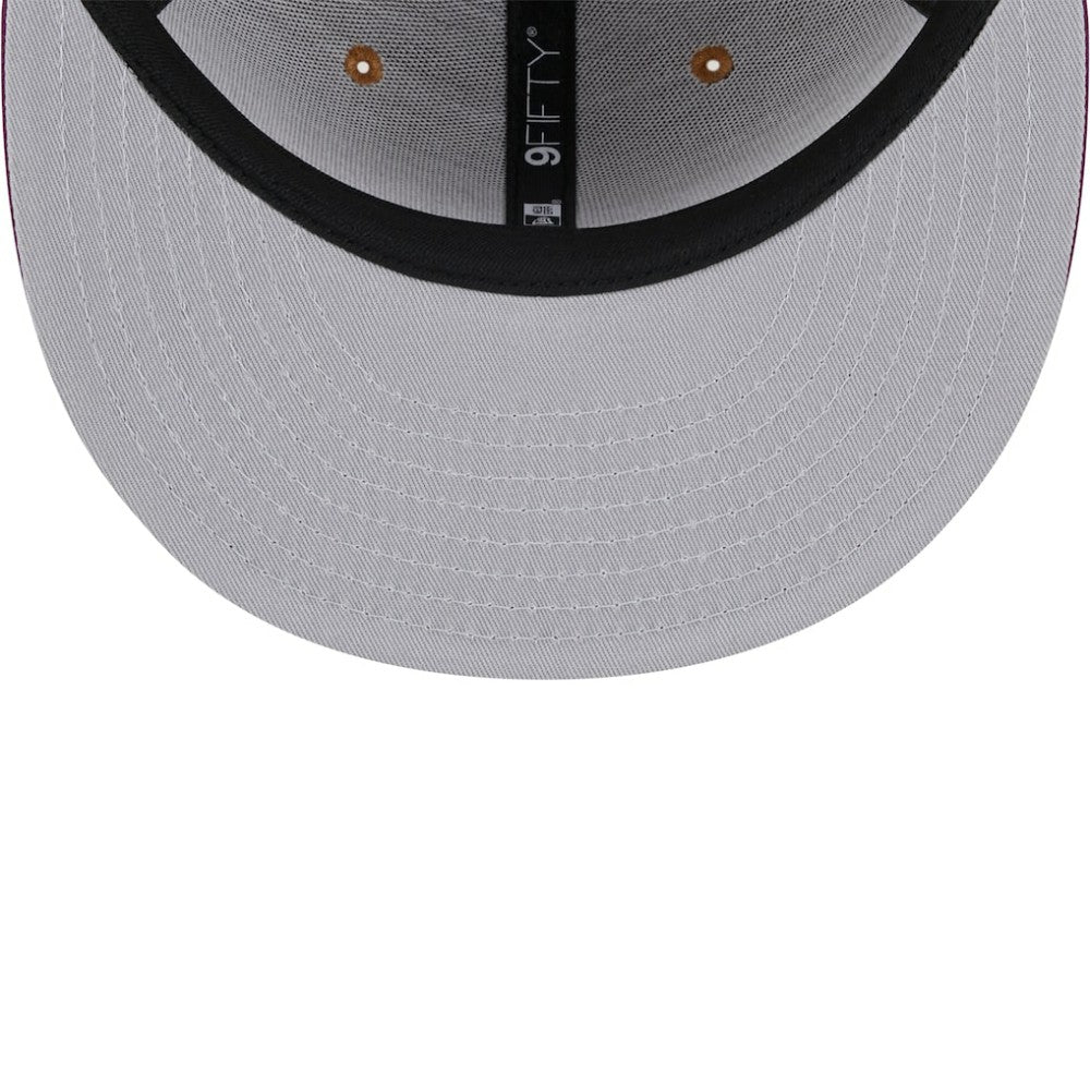 Brown/Purple Atlanta Braves New Era Color Pack Two-Tone 9FIFTY Snapback Hat