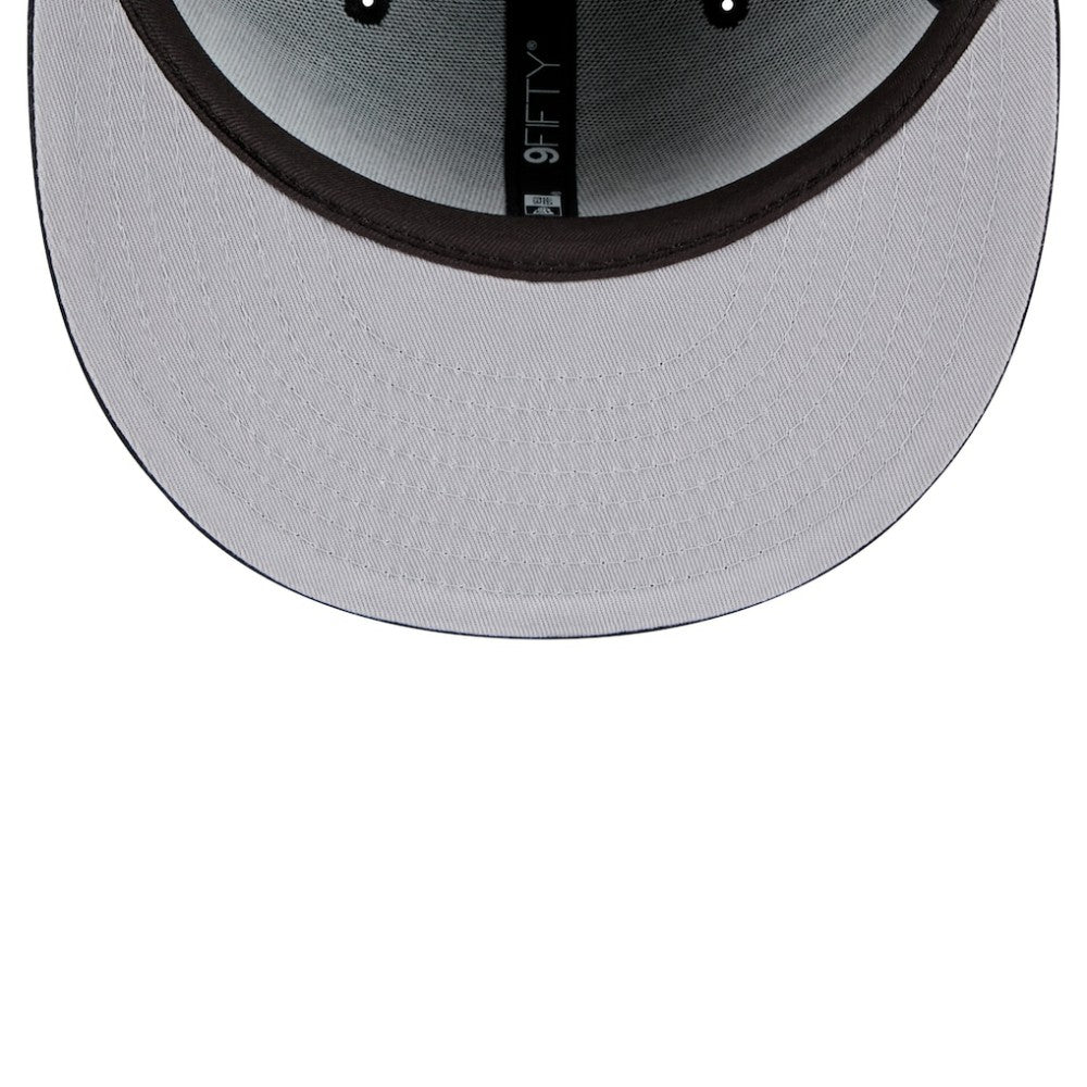 Black Detroit Tigers New Era Splatter 9FIFTY Snapback Hat