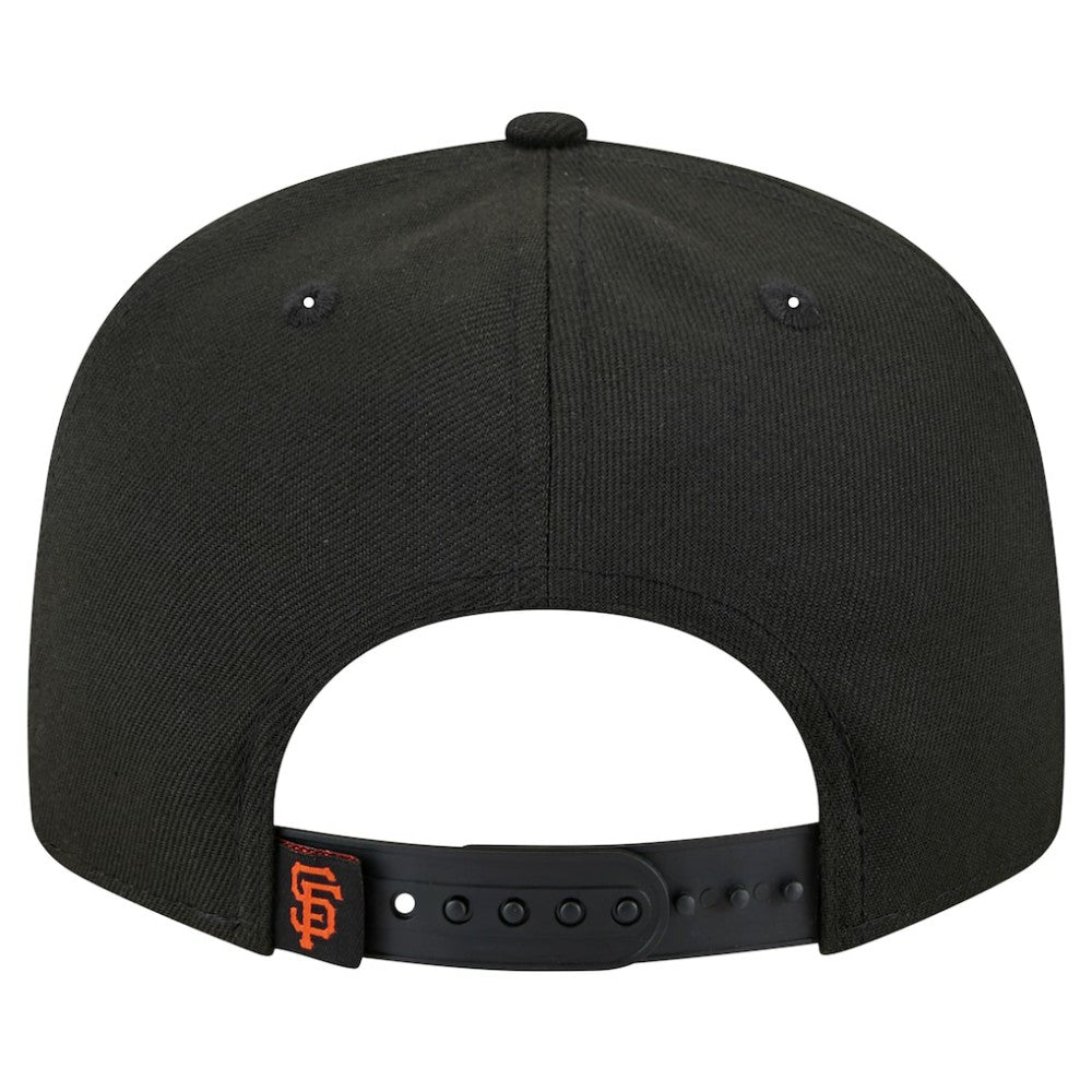 Black San Francisco Giants New Era Splatter 9FIFTY Snapback Hat