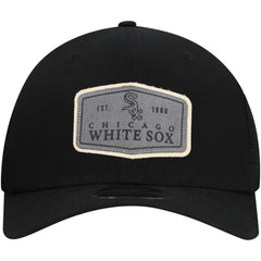 Black Chicago White Sox New Era Labeled 9SEVENTY Stretch-Snap Adjustable Hat