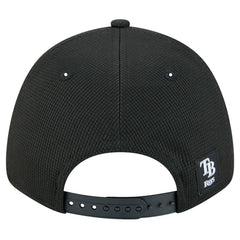 Black Tampa Bay Rays New Era Pivot 9FORTY Adjustable Hat