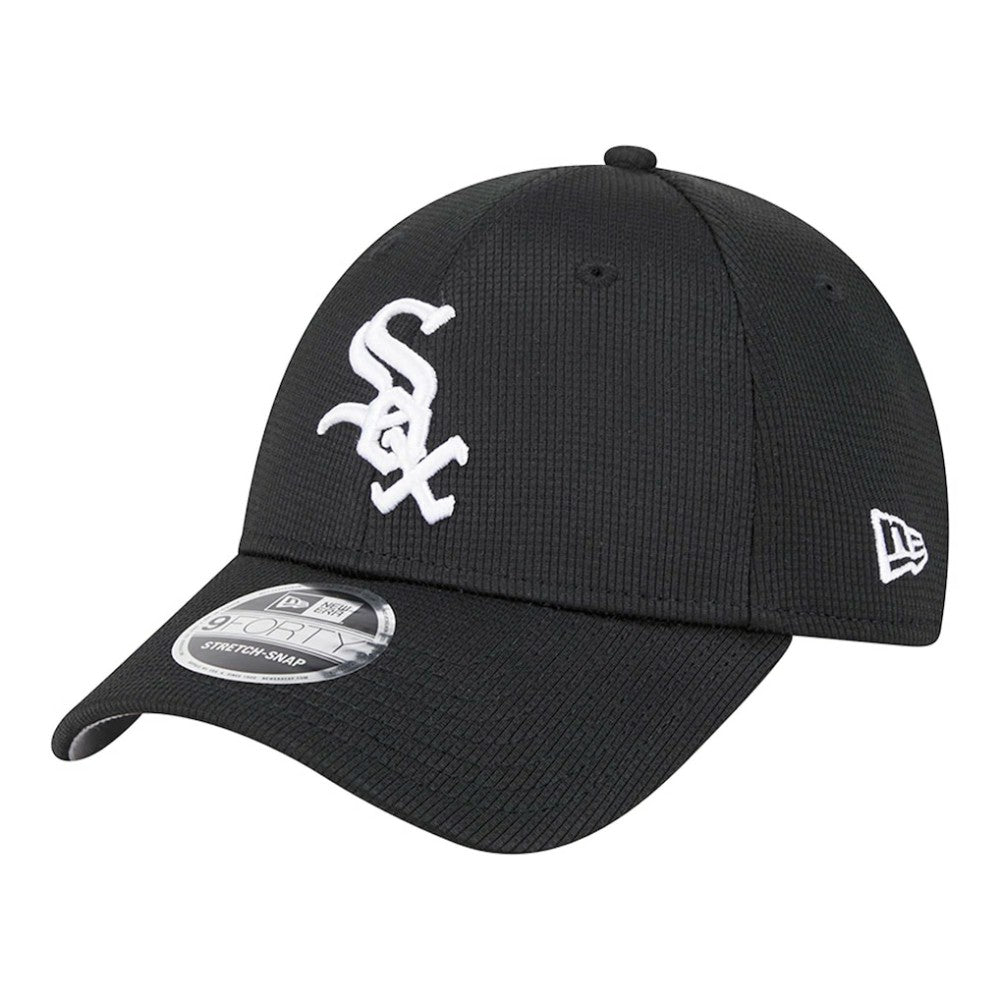 Black Chicago White Sox New Era Pivot 9FORTY Adjustable Hat