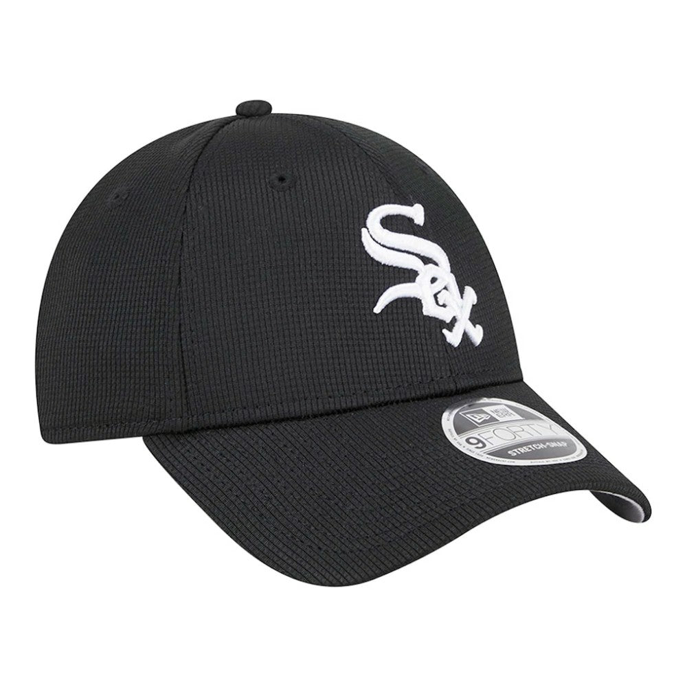 Black Chicago White Sox New Era Pivot 9FORTY Adjustable Hat