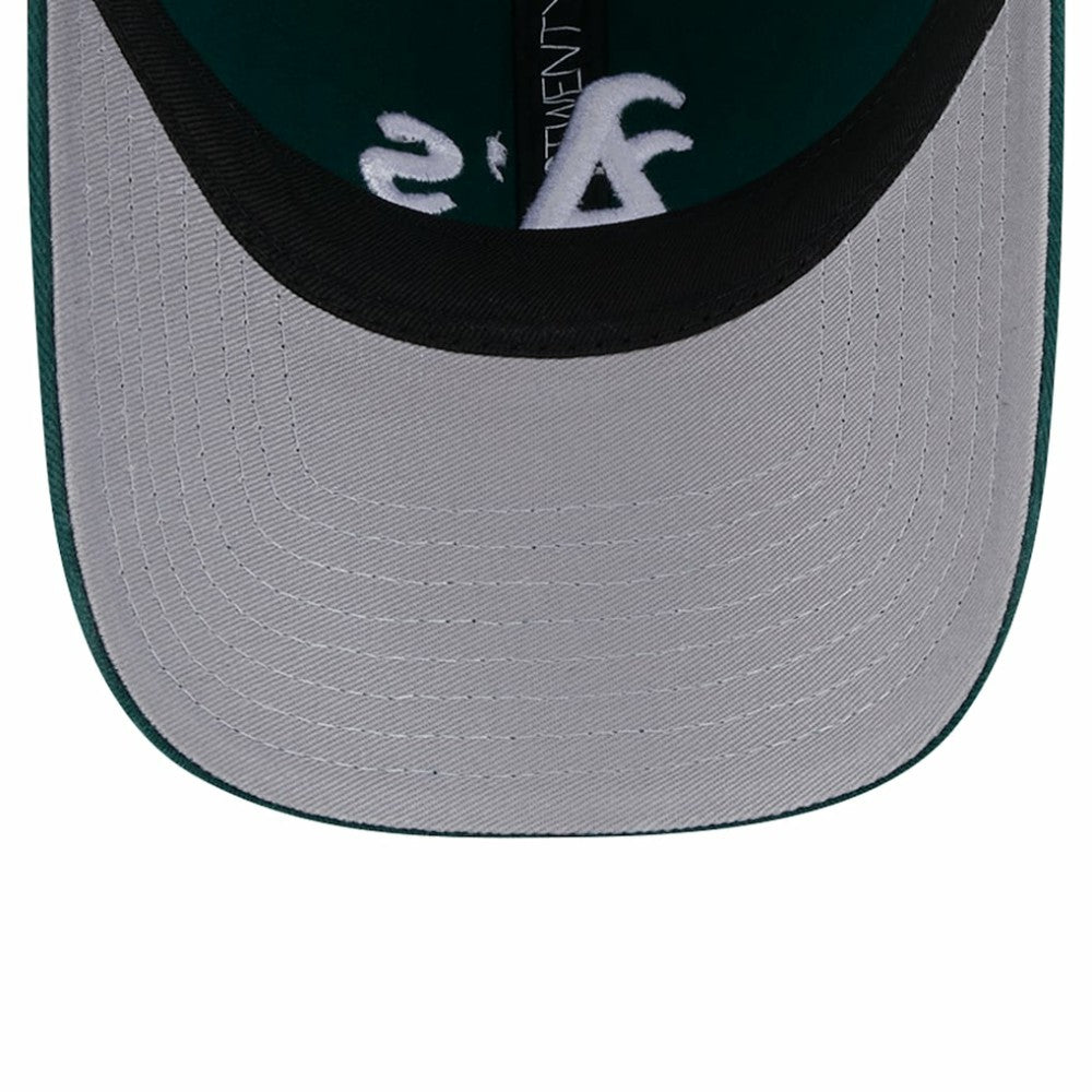 Green Athletics New Era Team Slick Trucker 9TWENTY Adjustable Hat