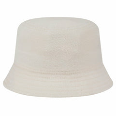 White Atlanta Braves New Era Women's Chrome Cozy Bucket Hat