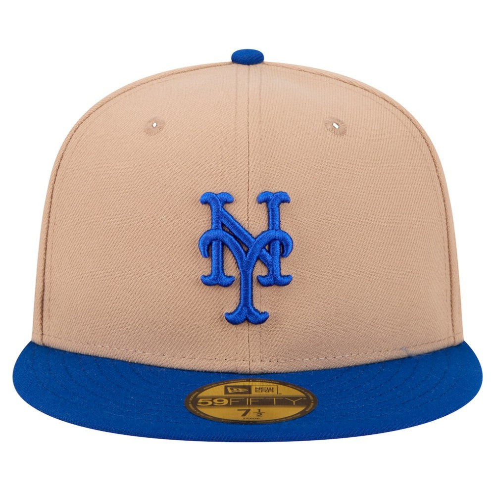 Khaki New York Mets New Era 59FIFTY Fitted Hat
