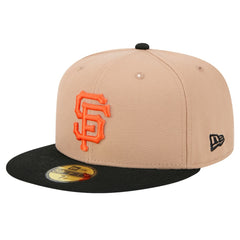 Khaki San Francisco Giants New Era 59FIFTY Fitted Hat