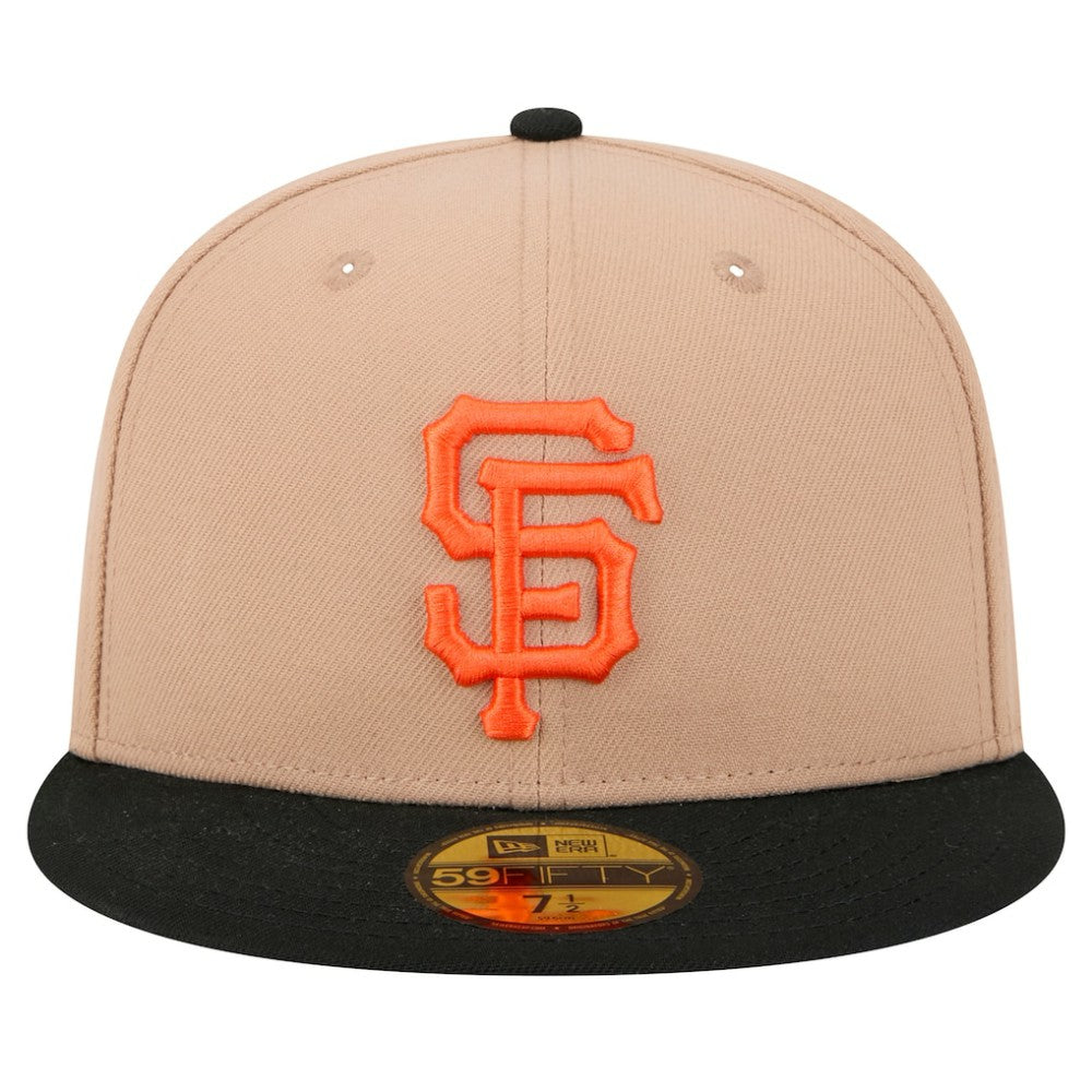 Khaki San Francisco Giants New Era 59FIFTY Fitted Hat