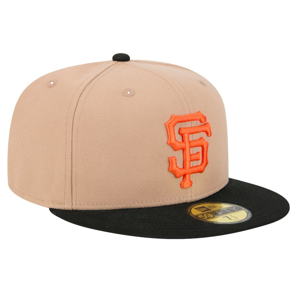 Khaki San Francisco Giants New Era 59FIFTY Fitted Hat