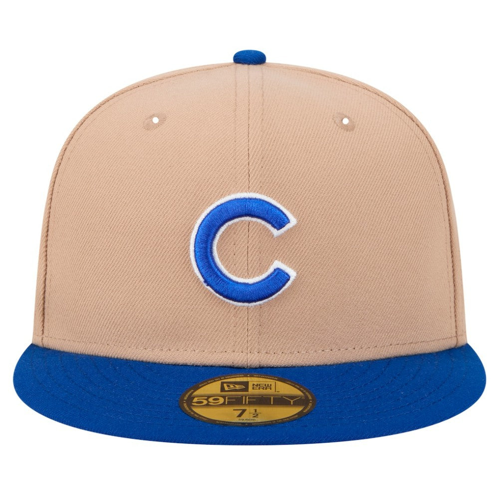 Khaki Chicago Cubs New Era 59FIFTY Fitted Hat