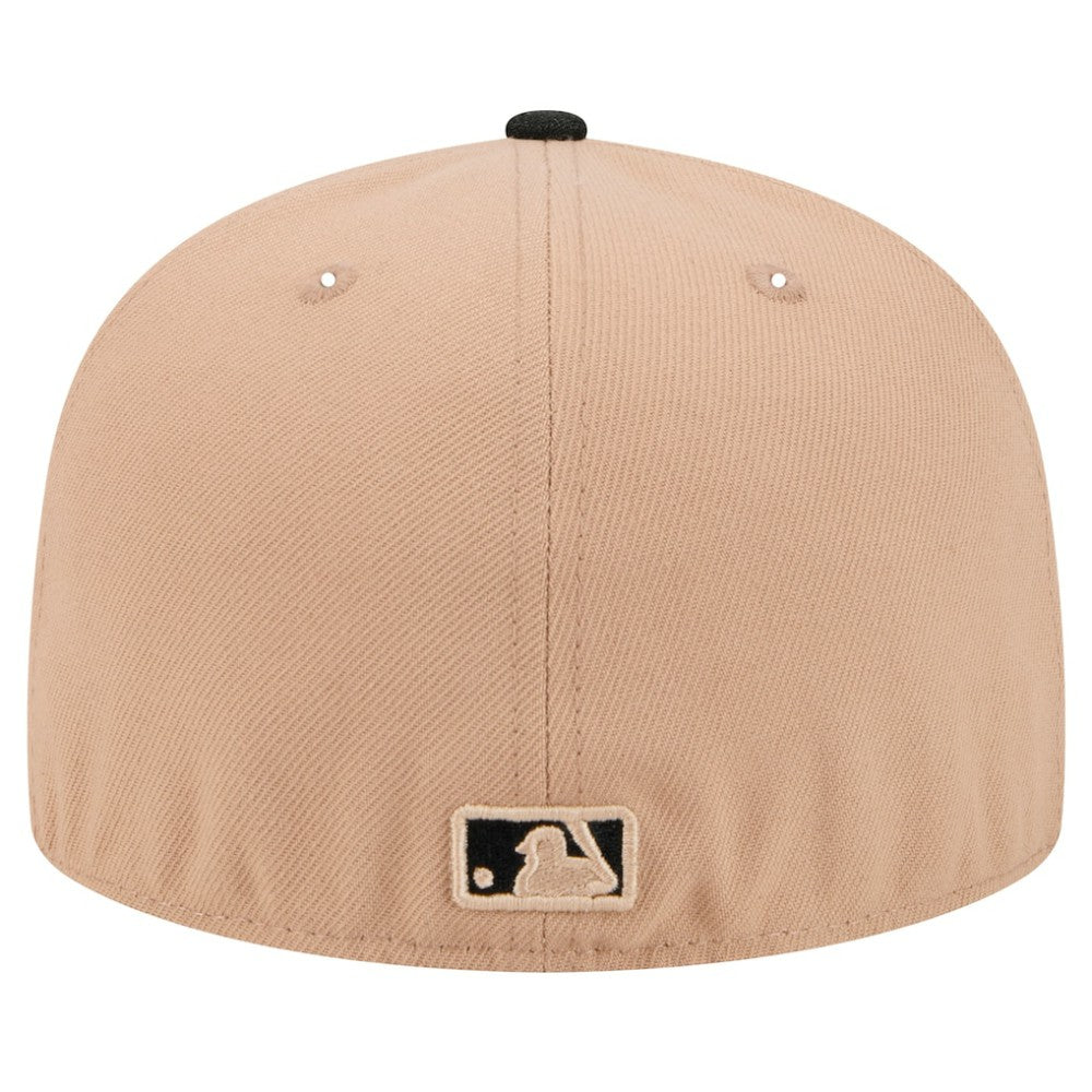 Khaki Baltimore Orioles New Era 59FIFTY Fitted Hat