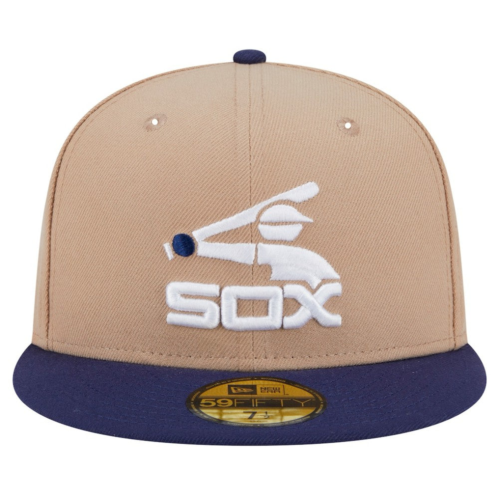 Khaki Chicago White Sox New Era 59FIFTY Fitted Hat