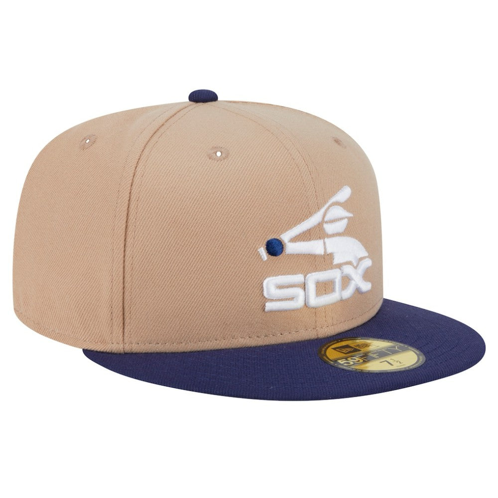 Khaki Chicago White Sox New Era 59FIFTY Fitted Hat