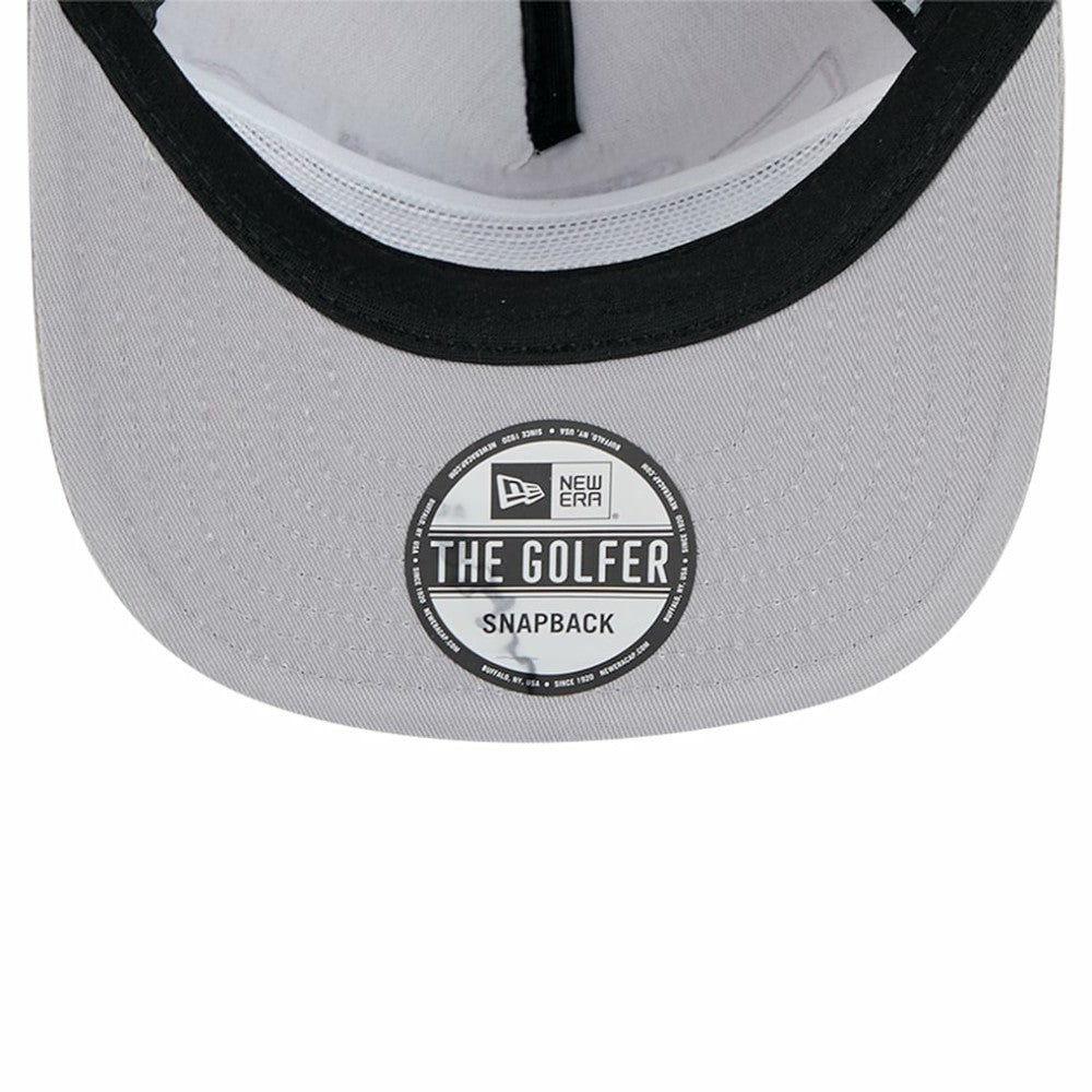 New Era Cincinnati Reds Gray Corduroy Golfer Snapback Hat