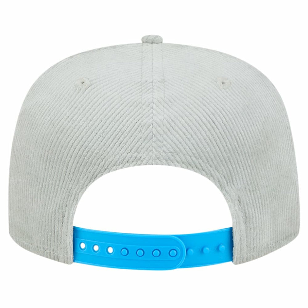New Era Tampa Bay Rays Gray Corduroy Golfer Snapback Hat