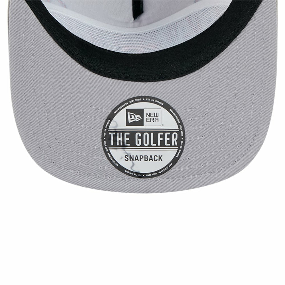 New Era Texas Rangers Gray Corduroy Golfer Snapback Hat