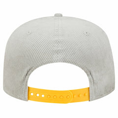 New Era Pittsburgh Pirates Gray Corduroy Golfer Snapback Hat