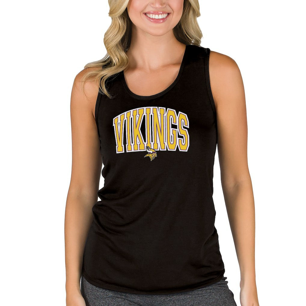 Concepts Sport Women's Marathon Racer Back Tank Top - Minnesota Vikings Tops