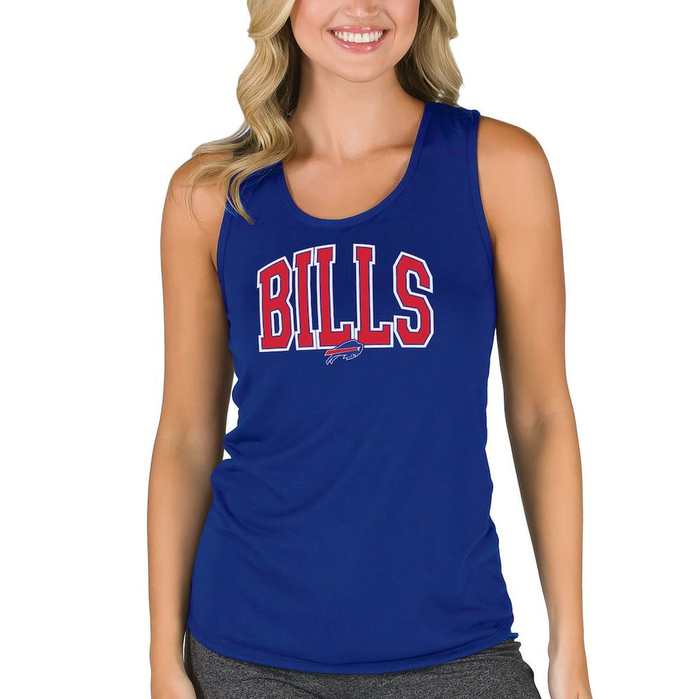 Concepts Sport Women's Marathon Racer Back Tank Top - Buffalo Bills Tops