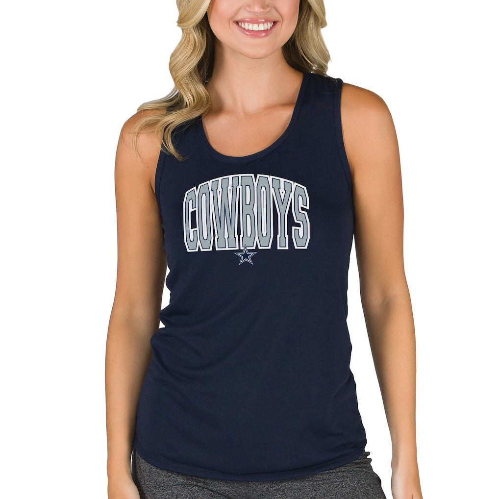 Concepts Sport Women's Marathon Racer Back Tank Top - Dallas Cowboys Tops