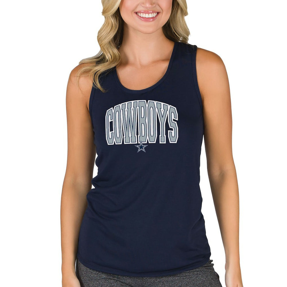 Concepts Sport Women's Marathon Racer Back Tank Top - Dallas Cowboys Tops