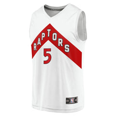 Fanatics Immanuel Quickley Toronto Raptors Fast Break Player Jersey