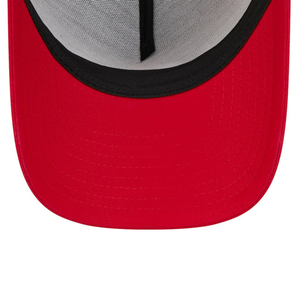 Red Cincinnati Reds New Era 9FORTY A-Frame Trucker Adjustable Hat