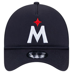 Navy Minnesota Twins New Era 9FORTY A-Frame Trucker Adjustable Hat