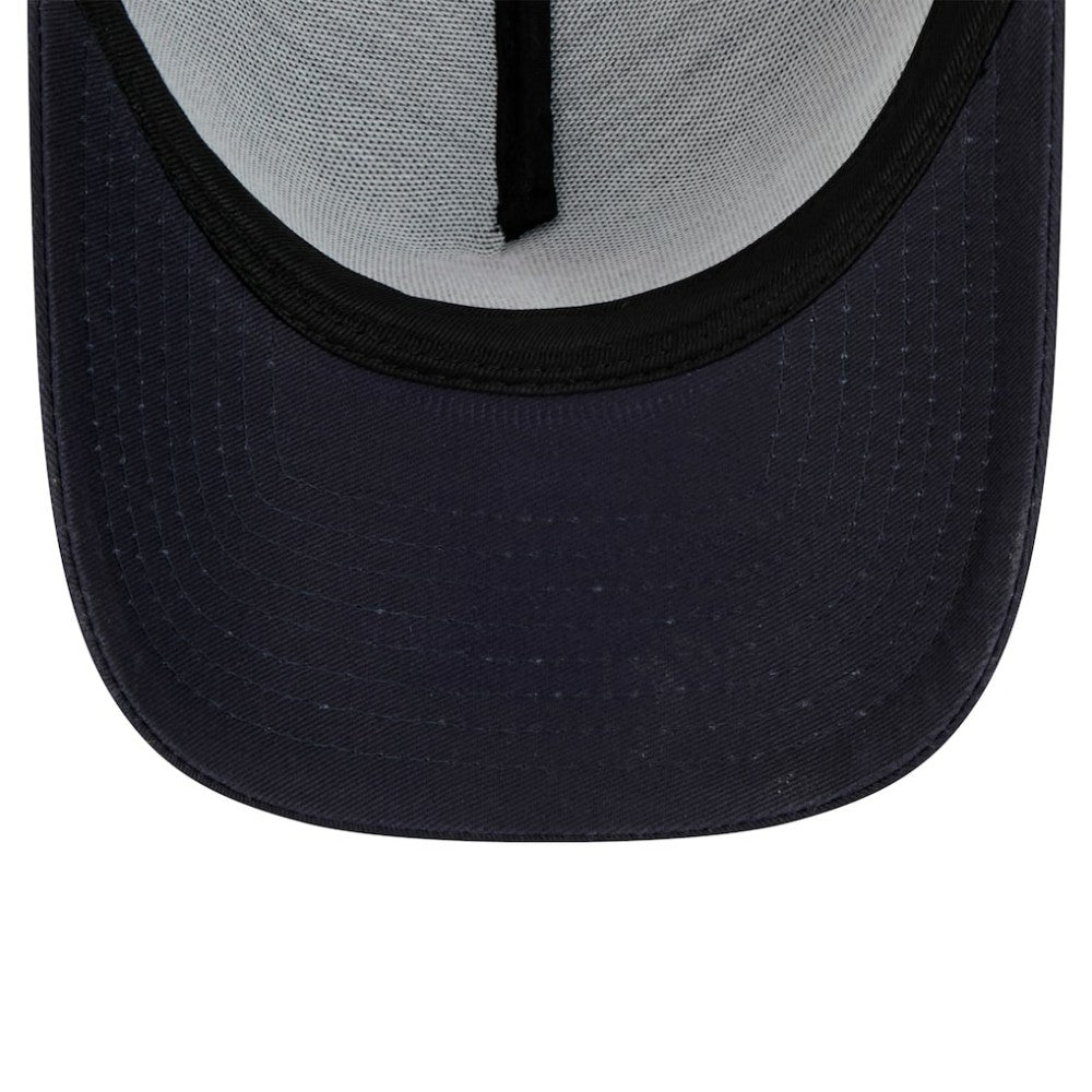 Navy New York Yankees New Era 9FORTY A-Frame Trucker Adjustable Hat