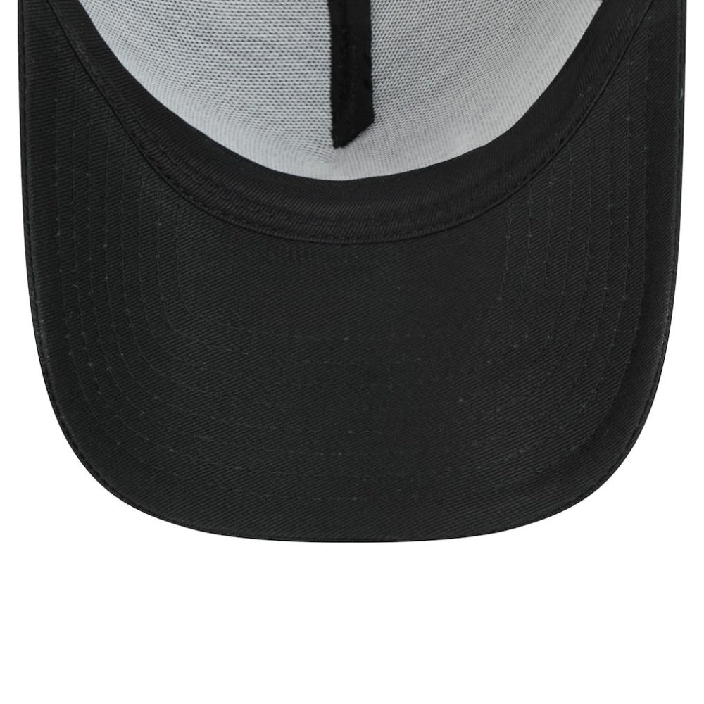 Black Chicago White Sox New Era 9FORTY A-Frame Trucker Adjustable Hat