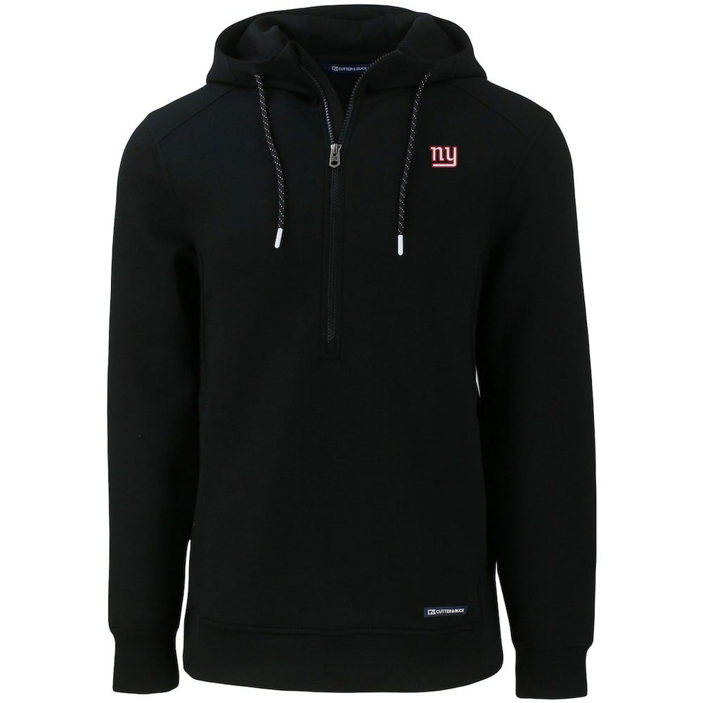 Cutter & Buck Primary Mark Roam Eco Recycled Half-Zip Pullover Hoodie - New York Giants Hoodies