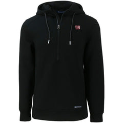 Cutter & Buck Primary Mark Roam Eco Recycled Half-Zip Pullover Hoodie - New York Giants Hoodies
