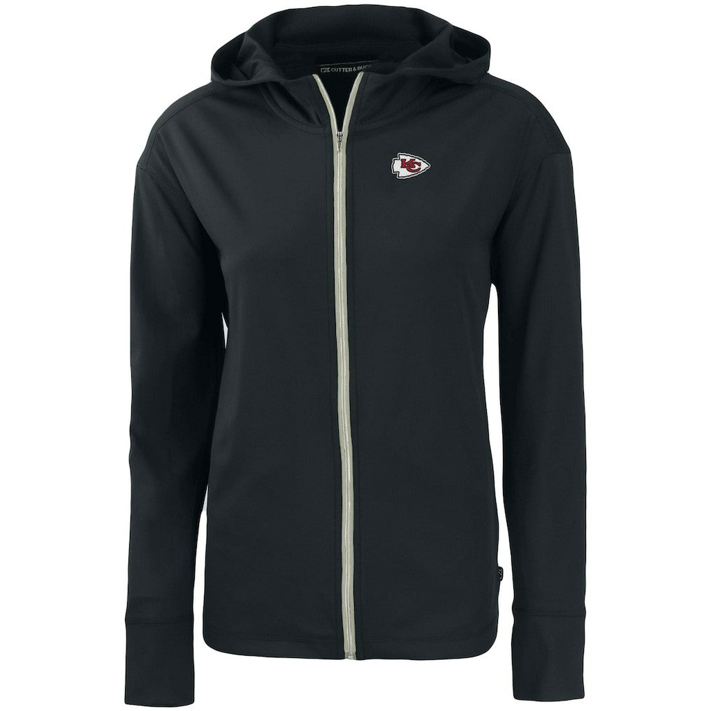 Cutter & Buck Women's Primary Mark Daybreak Eco Recycled Full-Zip Hoodie - Kansas City Chiefs Hoodies