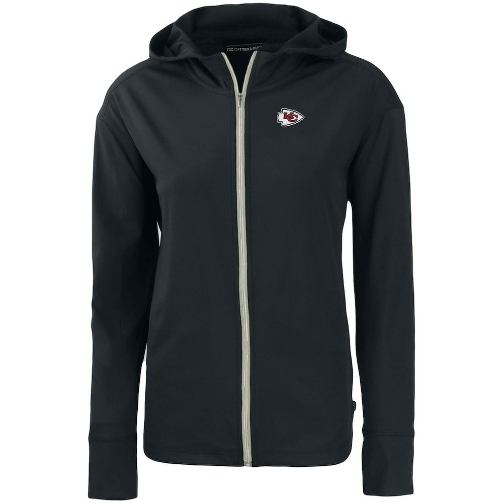 Cutter & Buck Women's Primary Mark Daybreak Eco Recycled Full-Zip Hoodie - Kansas City Chiefs Hoodies