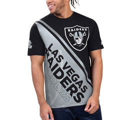 Starter Finish Line Extreme Graphic T-Shirt - Las Vegas Raiders T-shirts